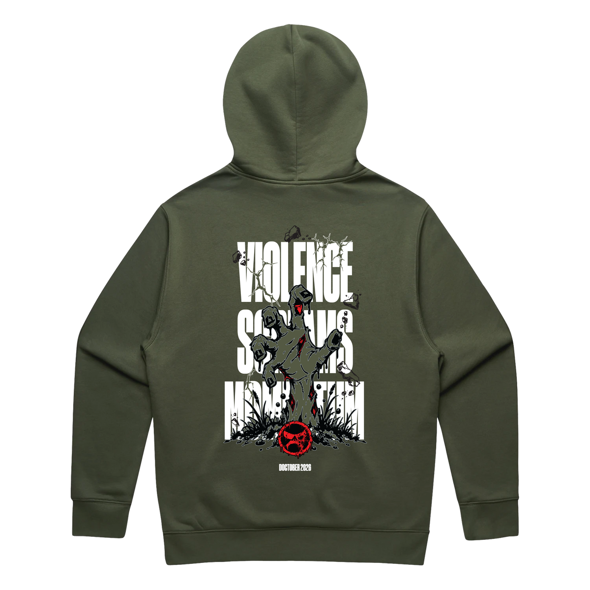 Violence. Screams. Momentum. Hoodie