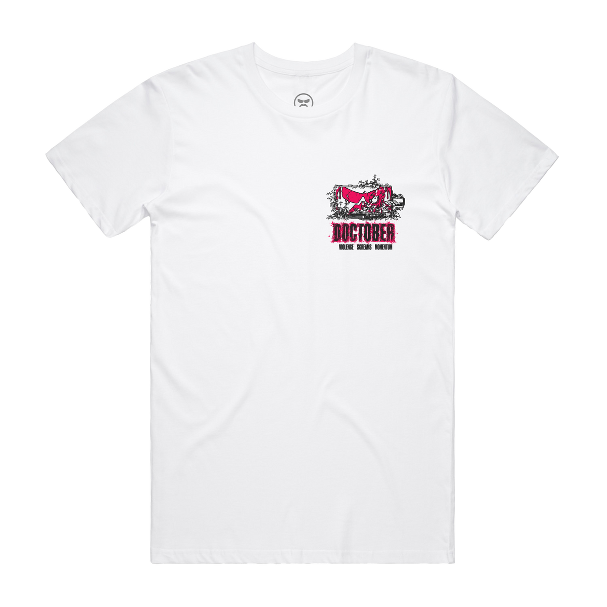 Violence. Screams. Momentum. Tee